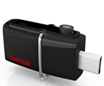 SanDisk SDDD2-128G-G46 unità flash USB 128 GB USB Type-A / Micro-USB 3.2 Gen 1 (3.1 Gen 1) Nero