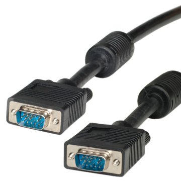 Secomp VGA/VGA, M/M, 3 m cavo VGA VGA (D-Sub) Nero