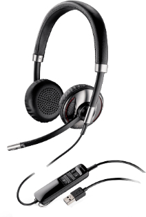 POLY Cuffie Blackwire C725-M con connettore USB-A, certificate per Microsoft Teams