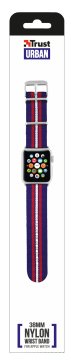 Trust 20991 accessorio indossabile intelligente Band Blu, Rosso, Bianco Nylon