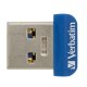 Verbatim Store 'n' Stay NANO - Memoria USB 3.0 da 64 GB - Blu 5