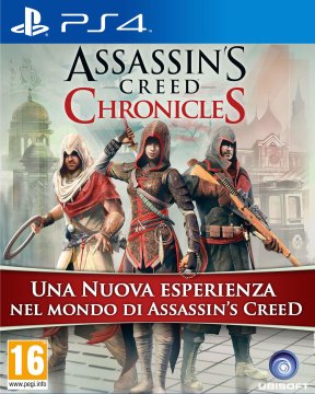 Ubisoft Assassin's Creed Chronicles : Trilogy Standard Tedesca, Inglese, Cinese semplificato, Coreano, ESP, Francese, ITA, Giapponese, DUT, Polacco, Portoghese, Russo, Ceco PlayStation 4