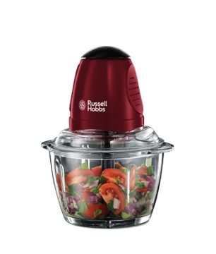 Russell Hobbs Desire tritaverdure elettrico 0,5 L 200 W Nero, Rosso, Trasparente