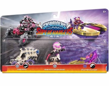 Activision Skylanders SuperChargers - Triple Pack : Bone Bash Roller Brawl + Tomb Buggy + Splatter Splasher