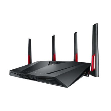 ASUS RT-AC88U router wireless Gigabit Ethernet Dual-band (2.4 GHz/5 GHz) Nero