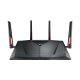 ASUS RT-AC88U router wireless Gigabit Ethernet Dual-band (2.4 GHz/5 GHz) Nero 4