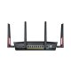 ASUS RT-AC88U router wireless Gigabit Ethernet Dual-band (2.4 GHz/5 GHz) Nero 5