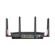 ASUS RT-AC88U router wireless Gigabit Ethernet Dual-band (2.4 GHz/5 GHz) Nero 5
