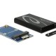 DeLOCK 42569 contenitore di unità di archiviazione Box esterno SSD Nero, Grigio 4