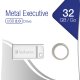 Verbatim Metal Executive - Memoria USB da 32 GB - Argento 7