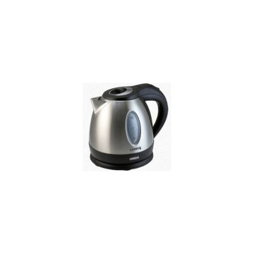 H.Koenig BO12 bollitore elettrico 1,2 L 1630 W Nero, Stainless steel