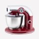 H.Koenig KM80 Sbattitore con base 1000 W Rosso, Acciaio inossidabile 6