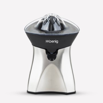 H.Koenig AGR60 spremiagrumi Stainless steel Nero, Stainless steel