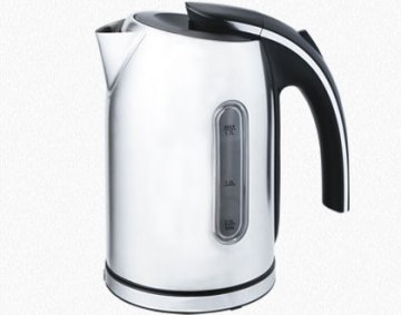 H.Koenig BO17 bollitore elettrico 1,7 L 2200 W Nero, Acciaio inox