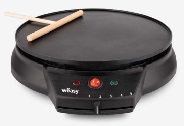 Wëasy GOO30 crepiera 1 crepe 1000 W Nero