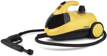 Wëasy NVP15 Pulitore a vapore Pulitore a vapore cilindrico 1,5 L 1500 W Nero, Giallo