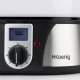 H.Koenig VAP12 pentola a vapore 3 cestello/i Superficie piana 1000 W Nero, Acciaio inox 4