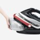 H.Koenig V85 ferro da stiro a caldaia 2400 W 1,7 L Piastra in Ceramica Nero, Bianco 5