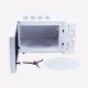 H.Koenig VIO6 forno a microonde Bianco Solo microonde Superficie piana 20 L 700 W 5