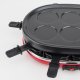H.Koenig RP412 griglia per raclette 8 persona(e) 900 W Nero, Grigio, Rosso 3