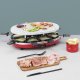 H.Koenig RP412 griglia per raclette 8 persona(e) 900 W Nero, Grigio, Rosso 6