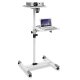 Techly Trolley Universale per Notebook / Videoproiettore, Bianco (ICA-TB TPM-6) 3