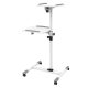 Techly Trolley Universale per Notebook / Videoproiettore, Bianco (ICA-TB TPM-6) 8