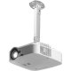 Techly Supporto a Soffitto per Proiettori Estensione 380-580 mm Silver (ICA-PM 18S) 12