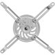 Techly Supporto a Soffitto per Proiettori Estensione 380-580 mm Silver (ICA-PM 18S) 10