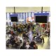 Techly Supporto Telescopico Universale a Soffitto per 2 TV LED LCD 23-42