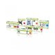 Techly Supporto Telescopico Universale a Soffitto per 2 TV LED LCD 23-42