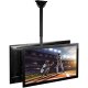 Techly Supporto Telescopico Universale a Soffitto per 2 TV LED LCD 32-55