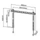 Techly Supporto a Muro Fisso Slim per TV LED LCD 40-65