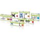 Techly Supporto a Muro Fisso Slim per TV LED LCD 40-65