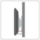 Techly Supporto a Muro Fisso Slim per TV LED LCD 40-65