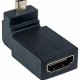 Manhattan 353441 adattatore per inversione del genere dei cavi HDMI Micro-D HDMI Type A Nero 3