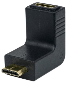 Manhattan 353458 adattatore per inversione del genere dei cavi HDMI Mini C Nero