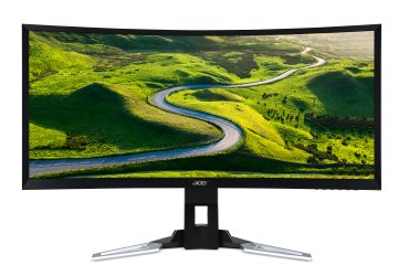 Acer Predator XZ350CUbmijphz LED display 88,9 cm (35") 2560 x 1080 Pixel UW-UXGA Nero, Argento