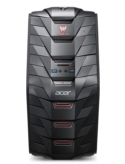 Acer Predator G3-710 Intel® Core™ i7 i7-6700 8 GB DDR4-SDRAM 1 TB HDD Windows 10 Home Tower PC Nero