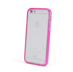 Celly BCFIPH6PK custodia per cellulare 11,9 cm (4.7") Custodia con bordo Rosa