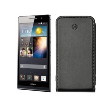 Celly FACE353 custodia per cellulare Custodia flip a libro Nero