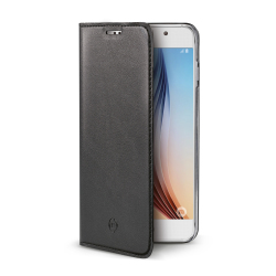 Celly AIRGS6BK custodia per cellulare Custodia a libro Nero