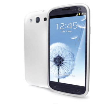 Celly GELSKIN232WH custodia per cellulare Cover Bianco