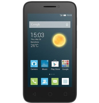 Alcatel PIXI 3 10,2 cm (4") Doppia SIM Android 4.4 3G Micro-USB B 0,5 GB 4 GB 1400 mAh Bianco