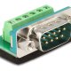 DeLOCK 65499 adattatore per inversione del genere dei cavi Sub-D 9p 6p Nero, Blu, Verde, Argento 2