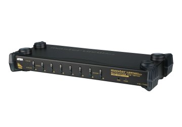 ATEN CS1758 switch per keyboard-video-mouse (kvm) Montaggio rack Nero