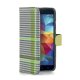 Celly PDPAGEGS5GR custodia per cellulare Custodia a borsellino Nero, Verde, Bianco 2
