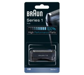 Braun Series 1 Testina di Ricambio per Rasoio Elettrico Uomo 11B Nero. Compatibile con i rasoi . Per Un Rasoio Come Nuovo Ogni Giorno