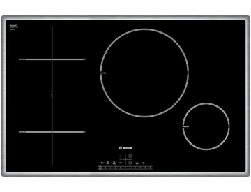Bosch PIT845F17E piano cottura Nero Da incasso Piano cottura a induzione 4 Fornello(i)