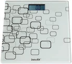 Innofit INN109 bilance pesapersone Grigio Bilancia pesapersone elettronica